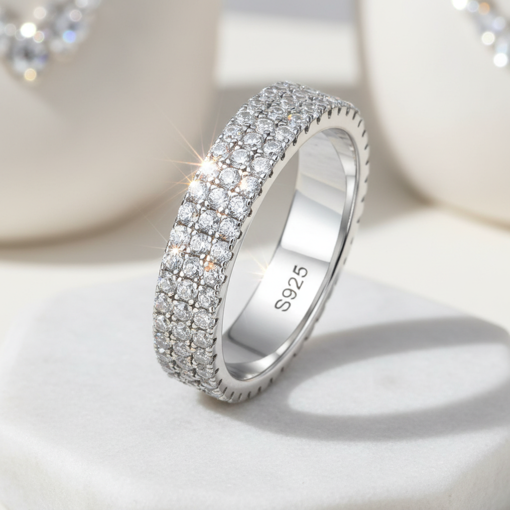 Ring on Marble Display